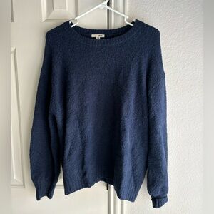 Navy sweater
